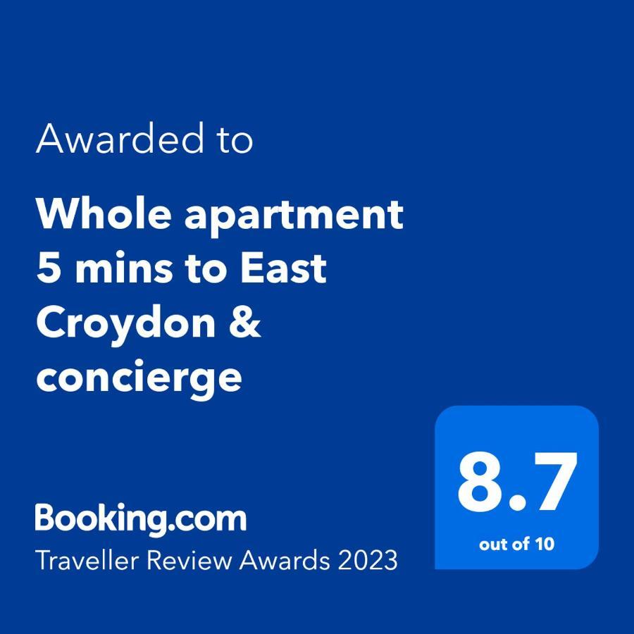 لندن Whole Apartment 5 Mins To East Croydon & Concierge المظهر الخارجي الصورة